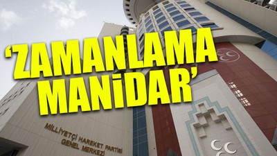 MHP, Andımız kararını 'ittifakı yıpratmaya yönelik' olarak değerlendiriyor