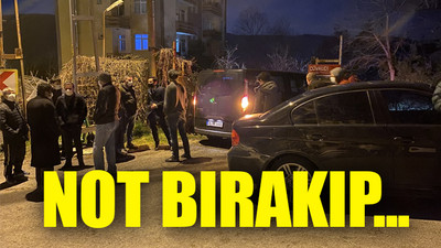 Ormanlık alanda intihar...