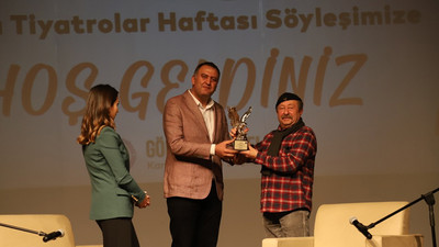 Oyuncu Erkan Can, Dünya Tiyatrolar Haftası’nda Kartal Belediyesi’nin konuğu oldu