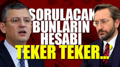 Özgür Özel'den Fahrettin Altun'a maaşa zam tepkisi