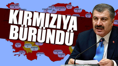 Risk haritası güncellendi