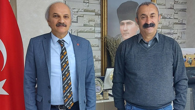 Saadet Partisi, 'Komünist başkanı' ziyaret etti