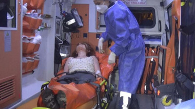 Tartışma sonrası 5. kattan atlayan kadını 4. kattaki komşuları tuttu