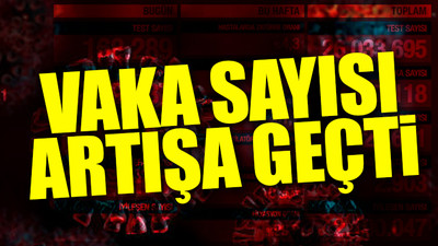 Türkiye'nin son koronavirüs tablosu... Vaka yeniden artışa geçti