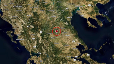 Yunanistan'da 5.2 büyüklüğünde deprem meydana geldi