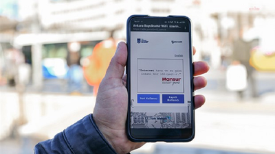 Mansur Yavaş'tan müjde: 10 milyon metrekareye ücretsiz internet