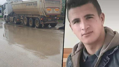 16 yaşındaki kurye tırın altında can verdi