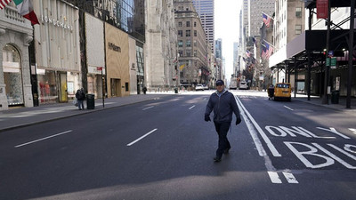 ABD'de koronavirüs nedeniyle ölenlerin sayısı 574 bini geçti