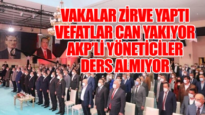AKP'de 'lebalep' kongrelerin ardından 'lebalep' toplantılar