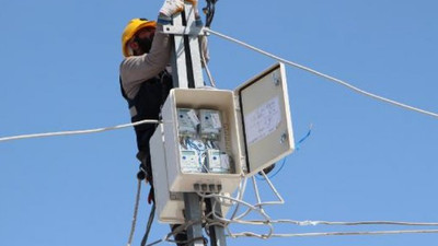 Bingöl'de, kaçak elektriğe karşı direklere 3 bin sayaç