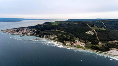 Çanakkale Boğazı’nı kaplayan müsilaj görüntülendi