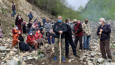 Cengiz İnşaat'ın taş ocağına halk 'dur' dedi