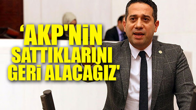 CHP'li Başarır: Kamu arazileri özelleştirileceğine, Cumhurbaşkanlığı Sarayı özelleştirilsin