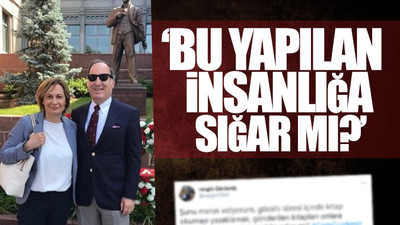 Emekli amiral Cem Gürdeniz'in eşi Rengin Gürdeniz isyan etti