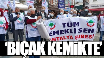 Emekliler iktidara böyle tepki gösterdi: Geçinemiyoruz isyandayız