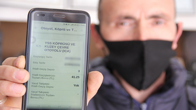 Gitmediği İstanbul’daki köprüden 3 defa ceza yedi