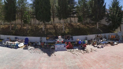 Hırsızlık şüphelisinin evinden iki kamyon çalıntı eşya çıktı