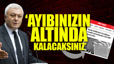 Hürriyet'teki büyük skandala CHP'den sert tepki...