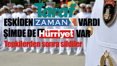 Hürriyet'ten Amiralleri fişleme skandalı...