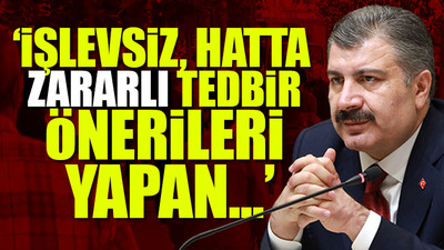 İktidara yakın yazardan Fahrettin Koca'ya sert sözler