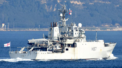 İngiltere'den Türkiye'ye 'savaş gemisi' bildirimi