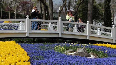 İstanbul'da 8 milyon lale ile görsel şölen