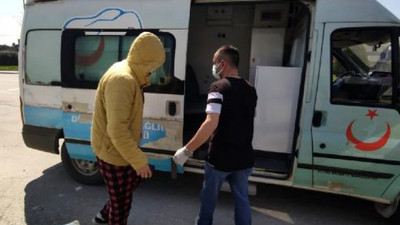 Karantinada olması gerekirken otomobille gezerken yakalandı