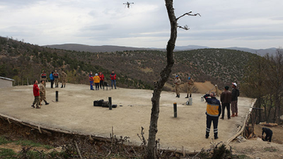 Kayıp 2 yaşındaki Süleyman için karadan ve havadan arama