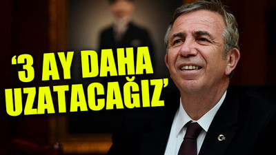 Mansur Yavaş duyurdu