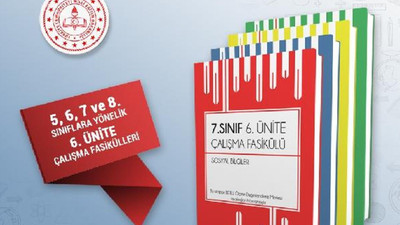 MEB, ortaokul çalışma fasiküllerinin 6'ncı ünitesini yayımladı