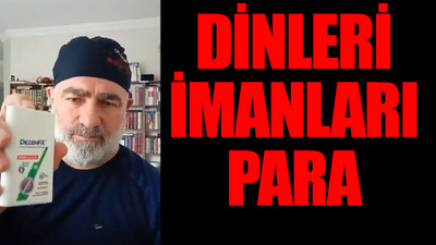 Menzilci doktor internet üzerinden 'faizle' dezenfektan satışına başladı
