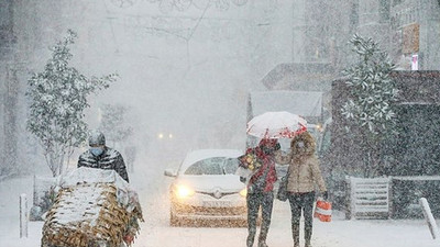 Meteoroloji'den 4 kent için kar yağışı uyarısı