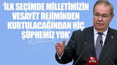 Öztrak'tan Şentop'a: Siz kimsiniz de milletin seçtiği vekilleri tehdit ediyorsunuz?