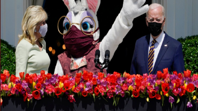 Paskalya tavşanı yeniden Beyaz Saray'da