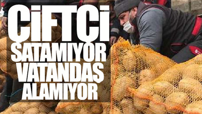 Patates ve soğanlar ücretsiz dağıtılmaya başlandı
