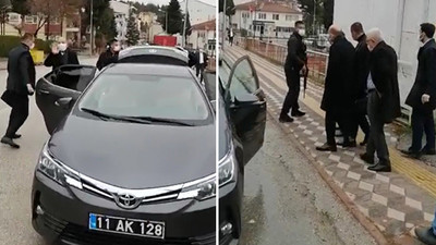 Süleyman Soylu’yu taşıyan helikopter, yoğun sis nedeniyle Bilecik’e iniş yaptı