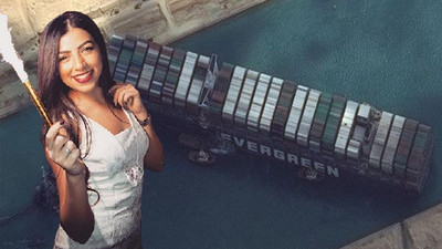 Süveyş'te sıkışan geminin faturası ona kesildi