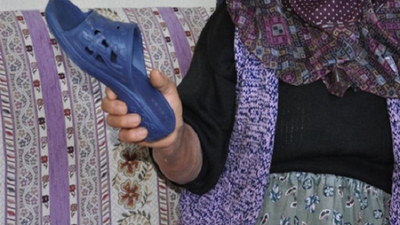 Terlik silahtan sayıldı, 3 buçuk yıla kadar hapsi istendi