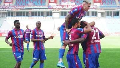 Trabzonspor 5 hafta sonra galip geldi