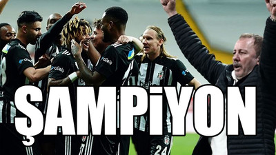 2020 - 2021 sezonu şampiyonu Beşiktaş oldu