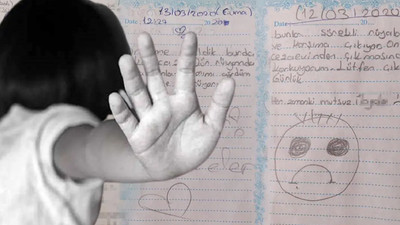 4 yıl boyunca üvey babasının cinsel tacizine uğrayan küçük çocuğun günlüğünde kan donduran ifadeler...