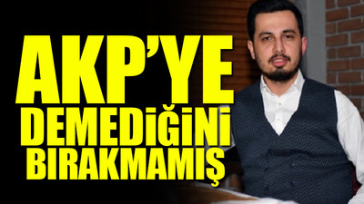 AKP Gençlik Kolları Başkanı'ndan olay paylaşımlar...