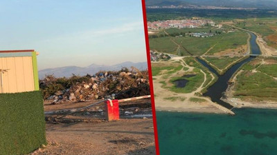 AKP'li belediye sulak alana moloz döküyor