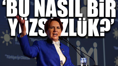 Akşener'den Erdoğan'a çok sert 'helallik' yanıtı