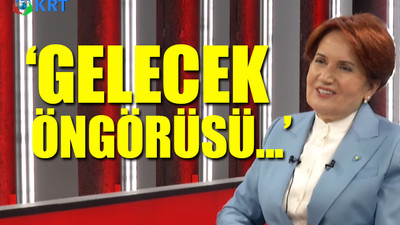 Akşener'in KRT ekranlarında yaptığı 'ittifak' çıkışına yanıt geldi