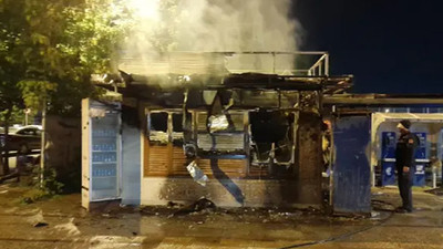 Bakırköy'de halk ekmek büfesini yakan şüpheli gözaltına alındı