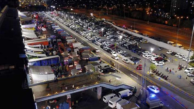 Bayrampaşa halinde gece yoğunluğu: Pazarcılar akın etti