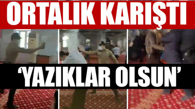 Camide biber gazlı müdahale...