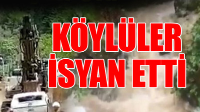 Cengiz İnşaat'ın talan etmeye çalıştığı İşkencedere'de korkutan heyelan