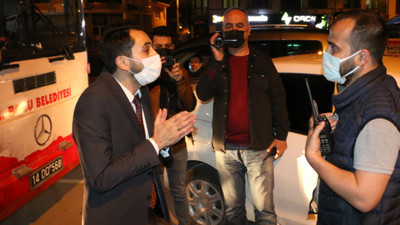 CHP'li belediyenin aracına polis müdahale etti